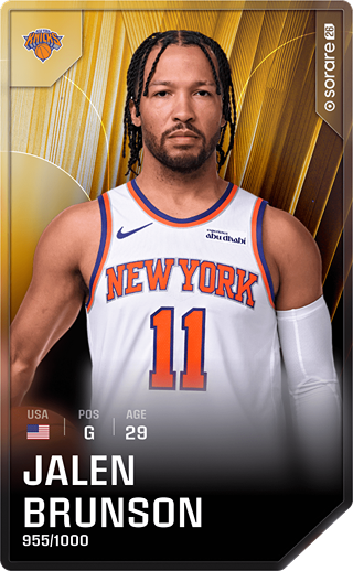 Jalen Brunson - limited