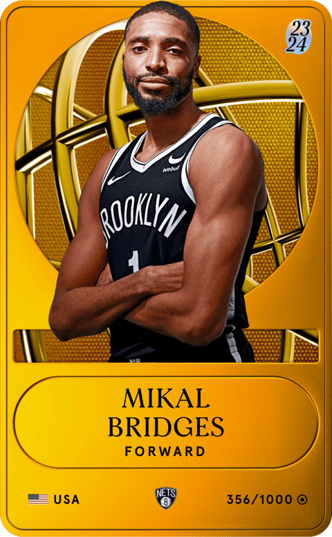 Mikal Bridges Cards – Collect and Trade • Sorare