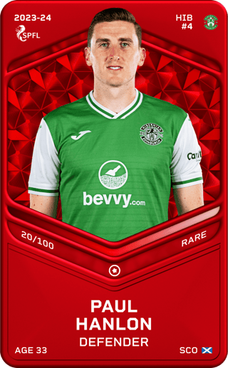 Paul Hanlon - rare