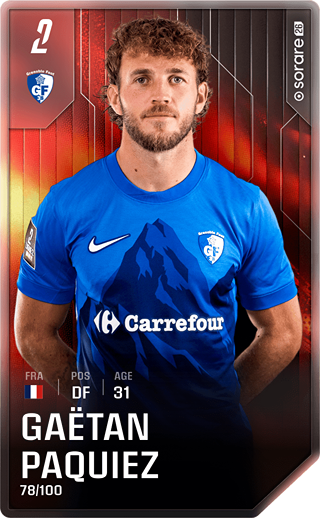 Gaëtan Paquiez - rare