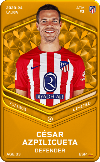 César Azpilicueta - limited