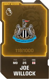 Joe Willock - limited