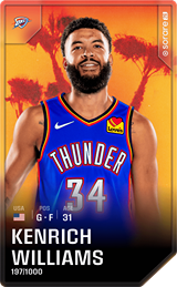 Kenrich Williams - limited