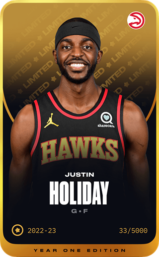Justin Holiday - limited