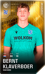 Bernt Klaverboer - limited