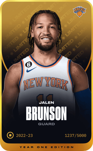 Jalen Brunson - limited