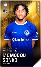 Momodou Sonko - limited