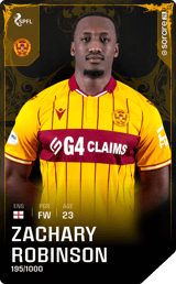 Zachary Robinson - limited