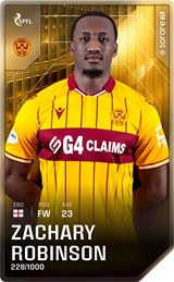 Zachary Robinson - limited