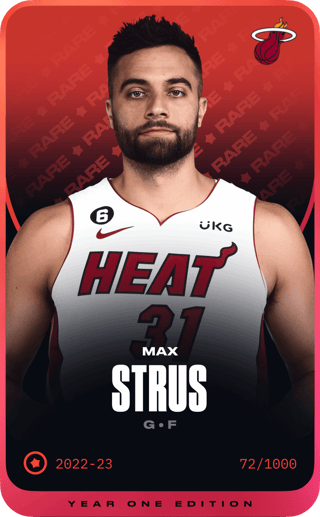 Max Strus - rare