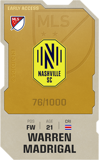 Warren Madrigal - limited