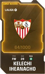 Kelechi Iheanacho - limited