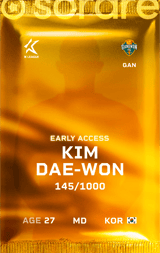 Kim Dae-Won - limited