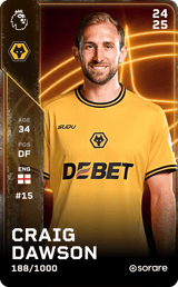 Craig Dawson - limited