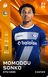 Momodou Sonko - limited