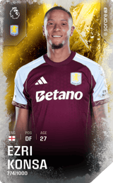 Ezri Konsa - limited