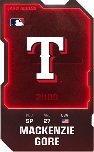 MacKenzie Gore - rare