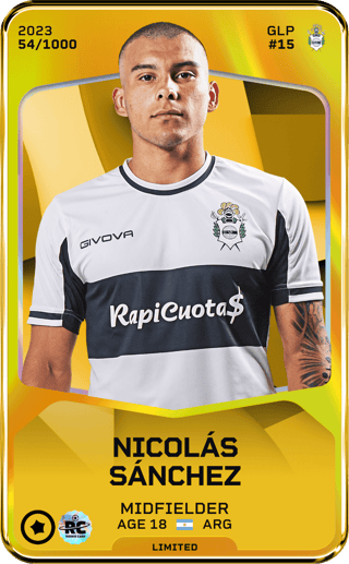 Nicolás Sánchez - limited