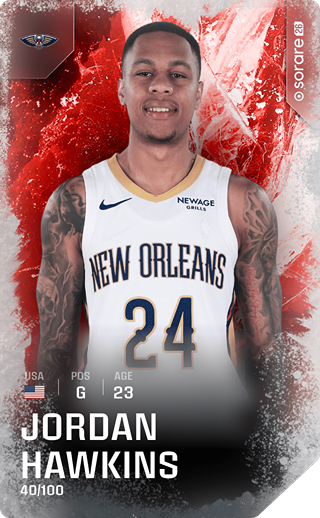 Jordan Hawkins - rare