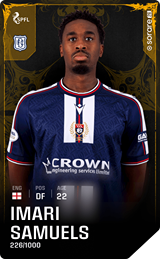 Imari-Narain Samuels - limited