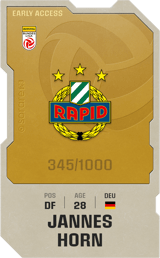 Jannes Horn - limited