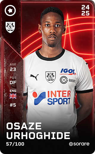 Osaze Urhoghide - rare