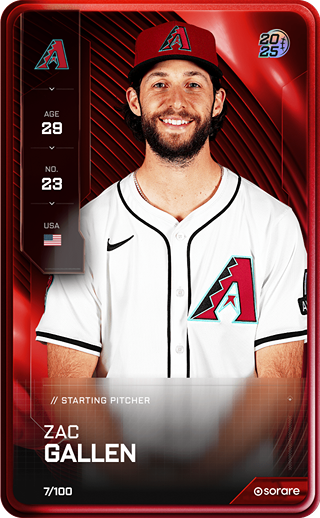Zac Gallen - rare