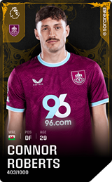 Connor Roberts - limited