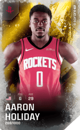 Aaron Holiday - limited