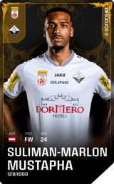 Marlon Mustapha - limited