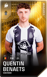 Quentin Benaets - limited