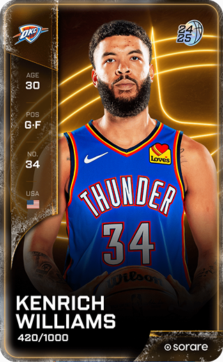 Kenrich Williams - limited