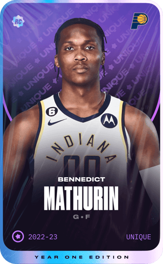 Bennedict Mathurin - unique