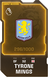 Tyrone Mings - limited