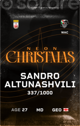 Sandro Altunashvili - limited