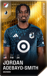 Jordan Adebayo-Smith - limited