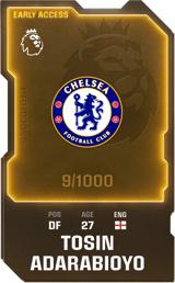 Tosin Adarabioyo - limited