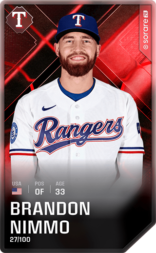 Brandon Nimmo - rare