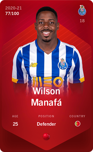 Wilson Manafá - rare