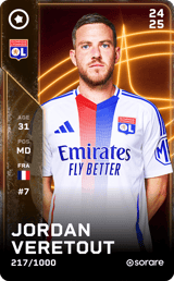 Jordan Veretout - limited