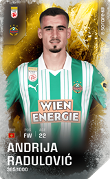 Andrija Radulović - limited
