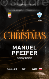 Manuel Pfeifer - limited