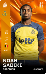 Noah Sadiki - limited