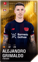 Alejandro Grimaldo - limited