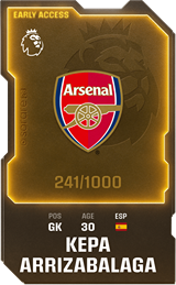 Kepa Arrizabalaga - limited