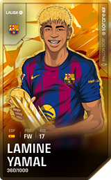 Lamine Yamal - limited