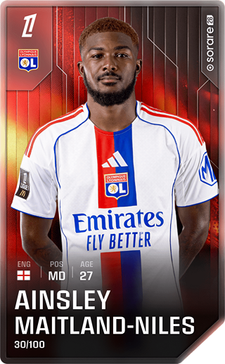 Ainsley Maitland-Niles - rare