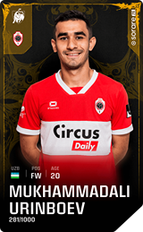 Muhammadali Oʻrinboyev - limited