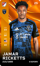 Jamar Ricketts - limited