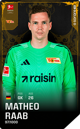 Matheo Raab - limited